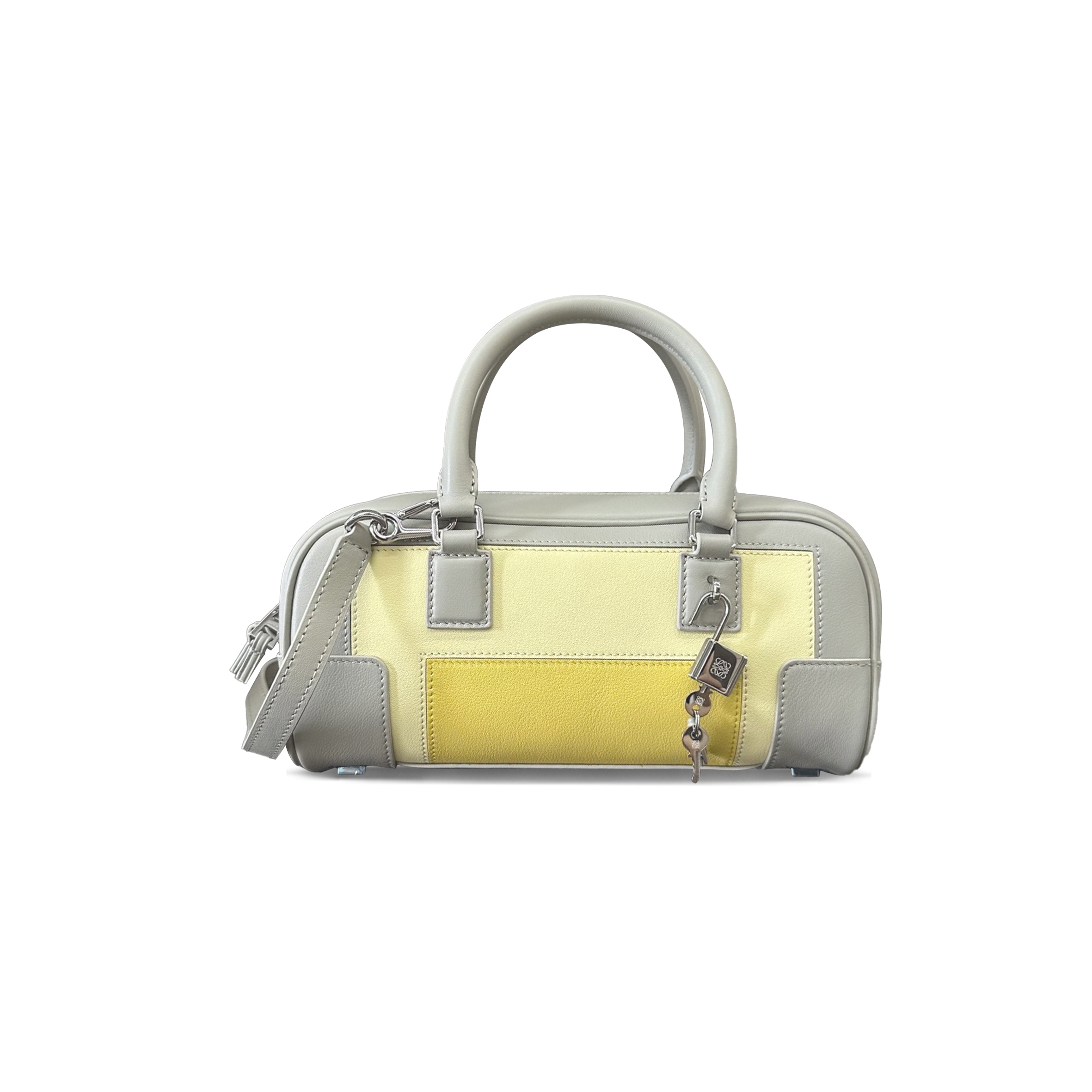 L0ew* amazona 23 cropped bag in nappa calfskin 062417-283 (23*11*10cm)